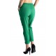 Pantaloni Casual Verde, Snur In Talie Ariana,Marime Mare